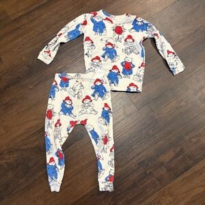 Gap Baby Paddington Bear Pajama Set Size 2T Organic Cotton